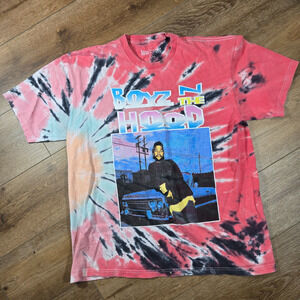 Boyz N The Hood T-Shirt Men’s XL Tie Dye Full Print Graphic Short Sleeve Movie
